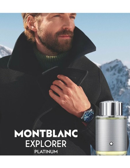 Perfume Montblanc Explorer Platinum amaderado masculino