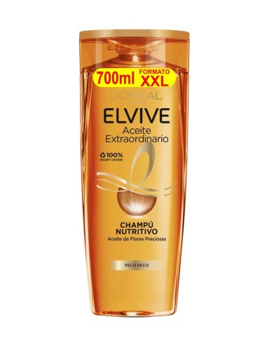 Elvive Aceite Extraordinario Champú Nutritivo 700ml