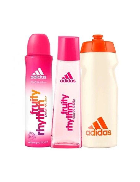 ADIDAS COLONIA WOMAN FRUITY VAP 75 ML + SHOWER GEL 250 ML + BOTELLA