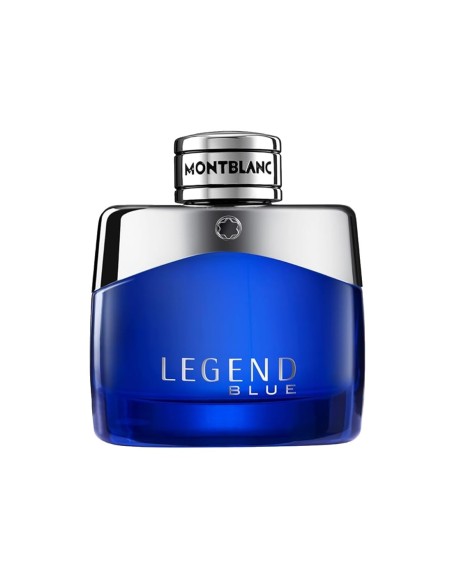 Vista frontal de la fragancia masculina Montblanc Legend Blue EDP 50 ml