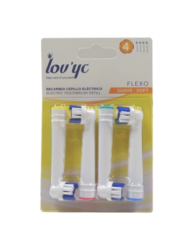 Recambios Lovyc Flexo Suave 4 unidades