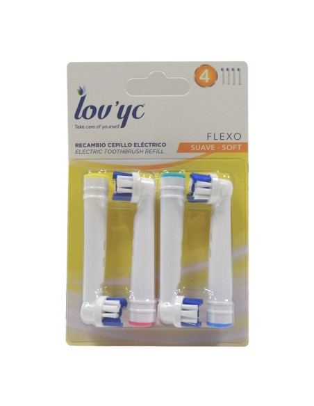 Recambios Lovyc Flexo Suave 4 unidades