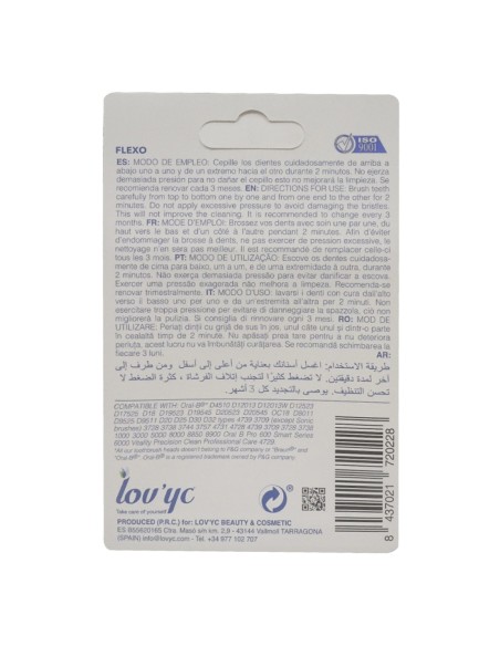 Lovyc recambio electrico suave compatibles Oral-B
