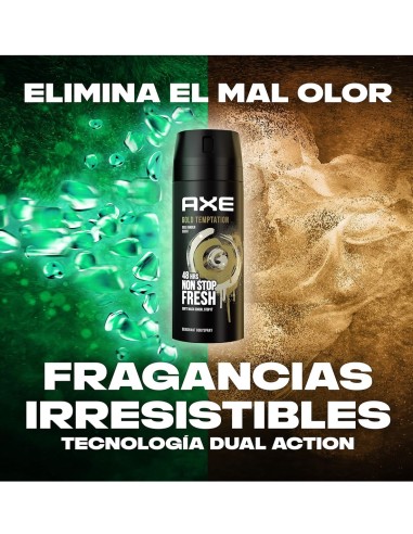Desodorante Axe Gold Temptation Spray 150 ml - 48H