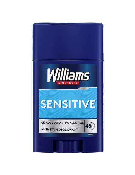 Williams Expert Sensitive desodorante stick 75 ml.
