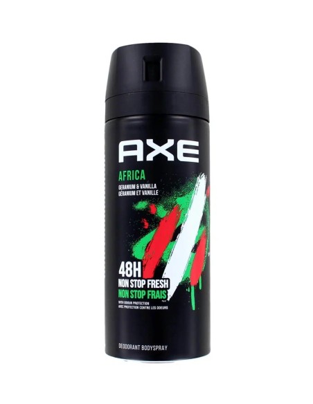 Desodorante AXE Africa spray 150ml aroma geranio vainilla