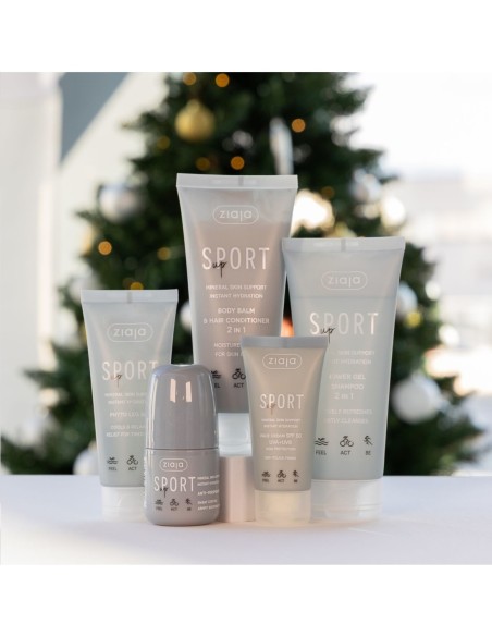 Kit de higiene para gimnasio Ziaja Sport unisex con SPF 50