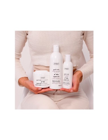 Champu mascarilla y acondicionador Ziaja para cabello seco