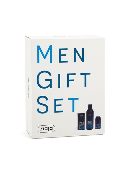 Ziaja Men set de regalo 3 piezas cuidado facial y corporal masculino