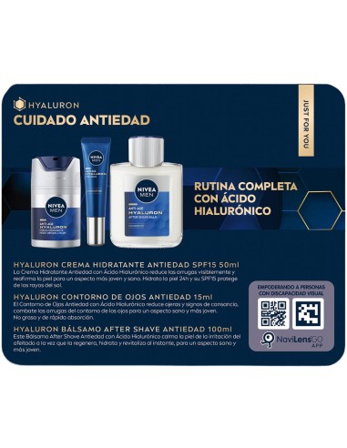 Estuche de regalo Nivea Men cuidado antiedad y after shave