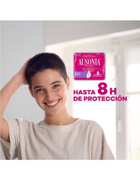 Higiene femenina Ausonia protección flujo abundante 8 horas