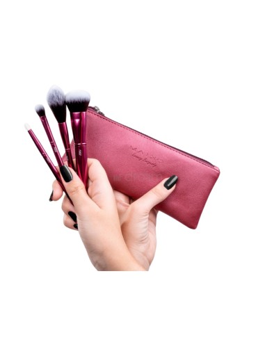 Kit de 4 pinceles de maquillaje Maiko serie Luxury