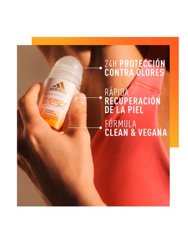 Desodorante Adidas Energy Kick con complejo hialurónico