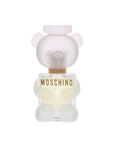 Frasco de perfume Moschino Toy 2 con forma de oso de peluche