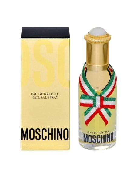 Perfume Moschino Eau de Toilette clasico con lazo italiano