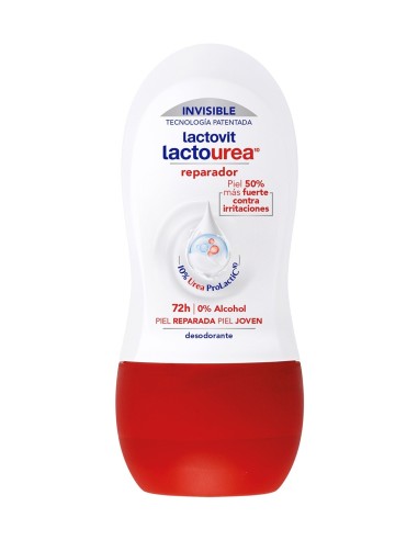 Desodorante roll-on Lactovit Lactourea para piel extra seca