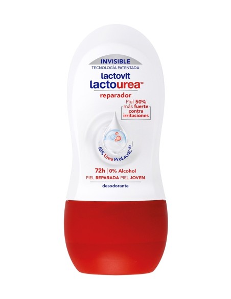 Desodorante roll-on Lactovit Lactourea para piel extra seca