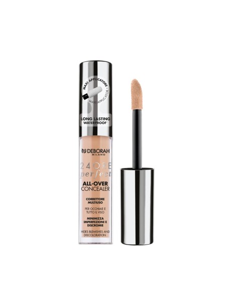 Maquillaje corrector de alta cobertura con aplicador maxi