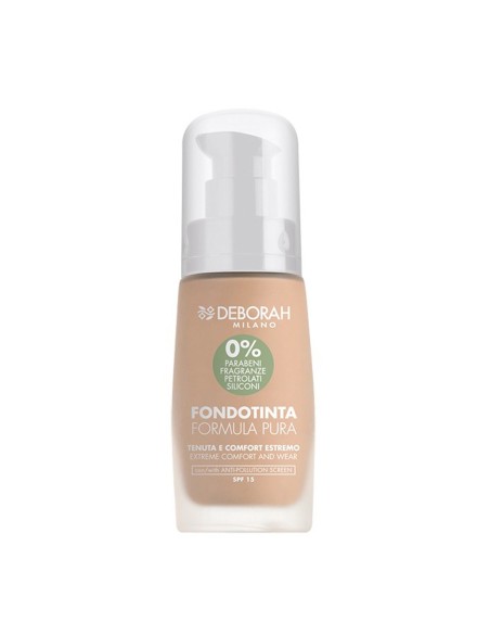Base de maquillaje Deborah Milano Formula Pura 0 por ciento
