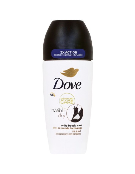 Desodorante Dove Invisible Dry roll-on proteccion 72 horas