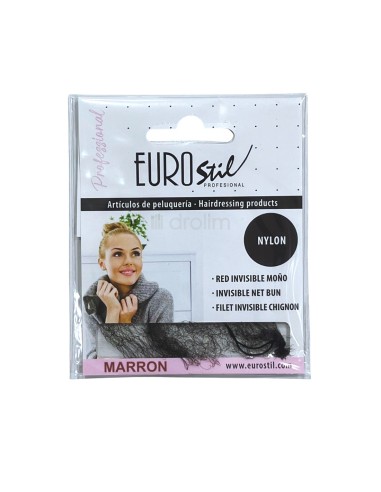 Red invisible marrón Eurostil para moños de ballet