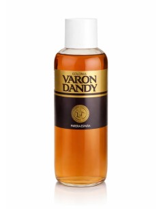 Envase de 1 litro de colonia clásica Varon Dandy