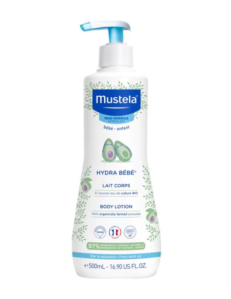 Mustela Hydra Bebé leche corporal hidratante 500 ml