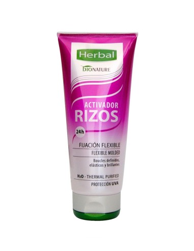 Herbal Gel Bionature Activador Rizos 200 ml.