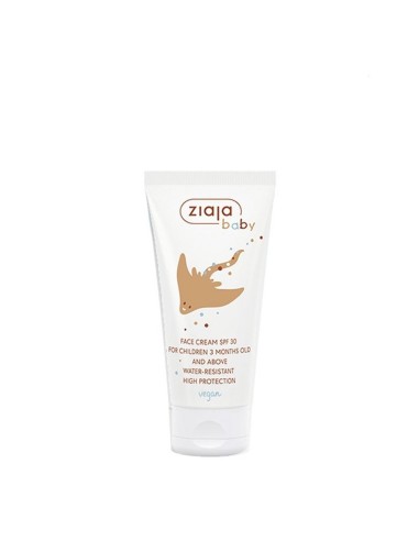 ZIAJA SOLAR BABY CREMA FACIAL SPF30 RESISTENTE AL AGUA 50ML