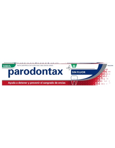 Pasta Parodontax Sin Flúor para el sangrado de encías.