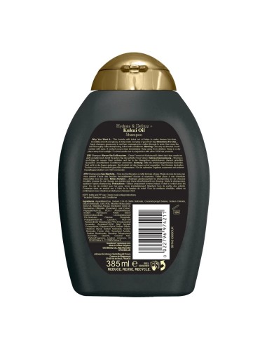 Champú OGX Kukui Oil Antiencerespamiento 385ml | Drolim