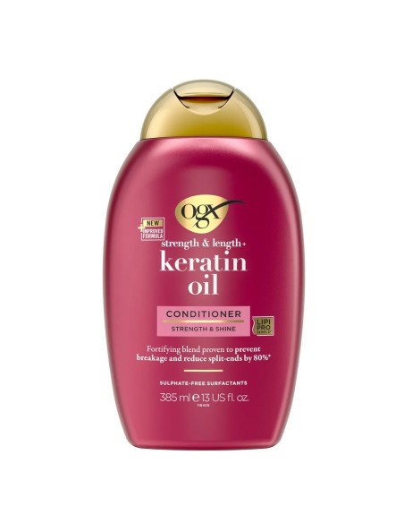 OGX Acondicionador Keratin Oil fortificante 385ml.