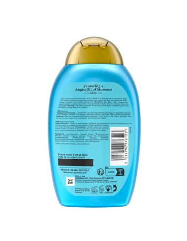 Acondicionador con aceite de argán y Lipi Pro Shield.