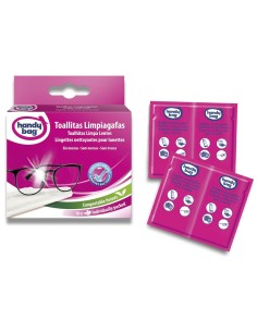 Pack de 10 toallitas limpiagafas compostables Handy Bag 2