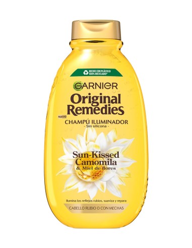 Champú iluminador Original Remedies Camomila y Miel de flores 400ml