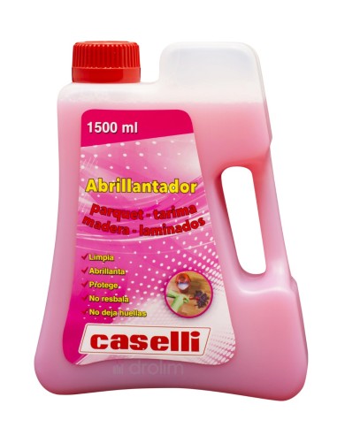 Envase frontal de Caselli A-10 Abrillantador Parquet y Tarima de 1500 ml