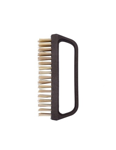 Diseño ergonómico de cepillo para limpieza de uñas.