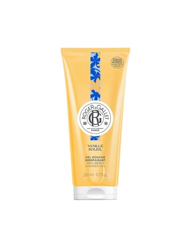 Gel de Ducha Bienfaisante Roger & Gallet Vanille Soleil 200ml