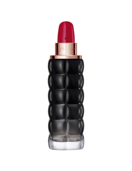 Frasco 50ml perfume Cacharel Yes I Am forma de pintalabios.