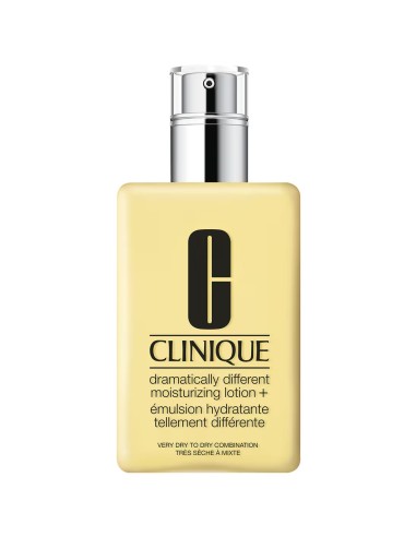 Loción Clinique Dramatically Different+ 125ml para piel seca.