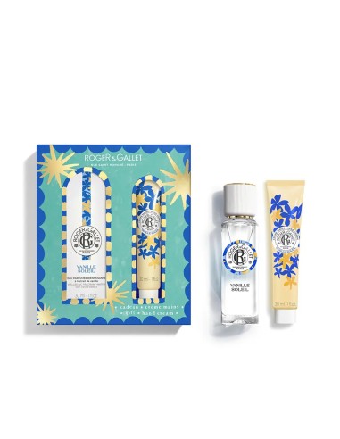 Estuche Roger & Gallet Vanille Soleil regalo bienestar.