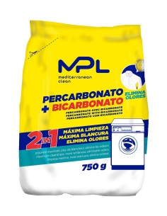 Percarbonato y Bicarbonato MPL 2 en 1 blanqueante 750g.