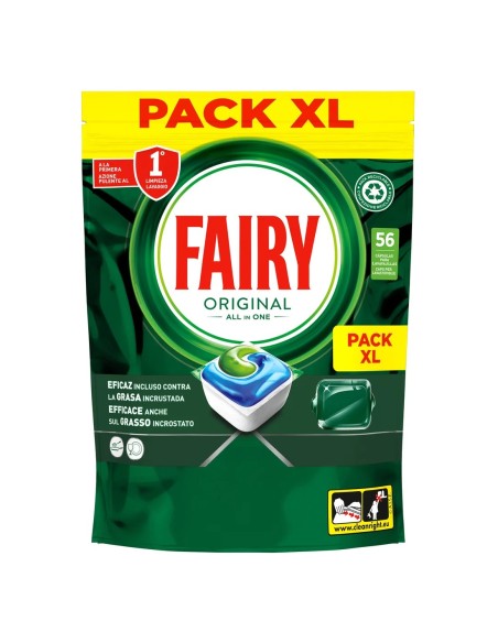 Fairy Original All In One 56 Cápsulas Lavavajillas | Drolim