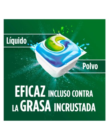 Cápsulas Fairy eficaces contra la grasa más incrustada.