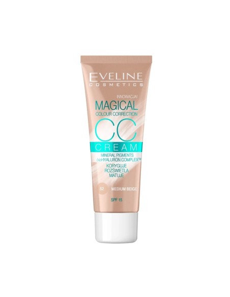Eveline Cosmetics Magical Colour Correction Crema CC 30ml Tono 52 Medium Beige