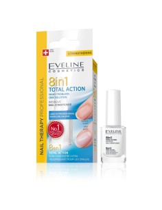 Acondicionador de uñas intensivo Eveline 8en1 Total Action 12ml