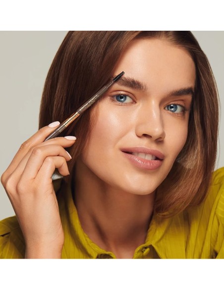 Eveline Lápiz de Cejas Micro Precision 02 Soft Brown Waterproof