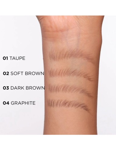 Eveline Lápiz de Cejas Micro Precision 01 Gris Taupe Waterproof