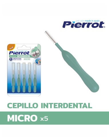 Cepillos interdentales Pierrot Micro fabricados en España