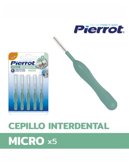 Cepillos interdentales Pierrot Micro fabricados en España